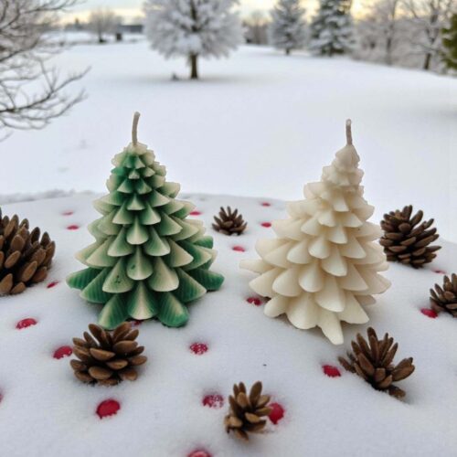 Christmas Tree Candle